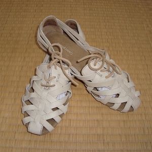 Caterpillar CAT All Leather Sandals Sz 8